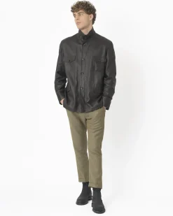 La Piscine Paris Veste en cuir Pal Zileri*Homme Blousons & Vestes