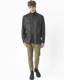 La Piscine Paris Veste en cuir Pal Zileri*Homme Blousons & Vestes