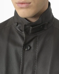 La Piscine Paris Veste en cuir Pal Zileri*Homme Blousons & Vestes