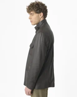 La Piscine Paris Veste en cuir Pal Zileri*Homme Blousons & Vestes
