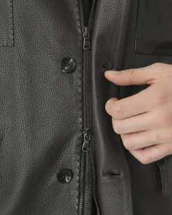 La Piscine Paris Veste en cuir Pal Zileri*Homme Blousons & Vestes