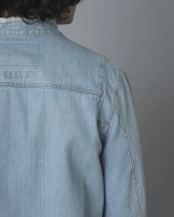 La Piscine Paris Veste en jean à pinces et poches oversize Ly Adams*Homme Blousons & Vestes