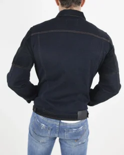 La Piscine Paris Veste en jean bi-matière Dondup*Homme Blousons & Vestes