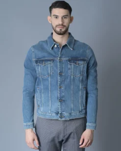 La Piscine Paris Veste en jean 7 for All Mankind*Homme Blousons & Vestes