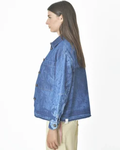 La Piscine Paris Veste en jean T coat*Femme Blousons & Vestes
