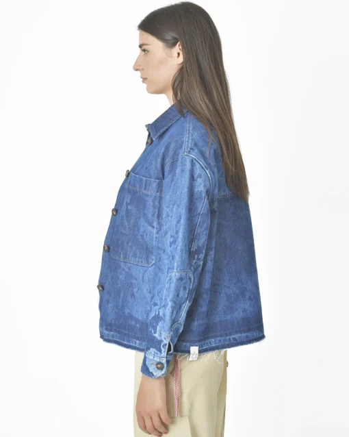 La Piscine Paris Veste en jean T coat*Femme Blousons & Vestes