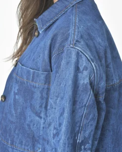 La Piscine Paris Veste en jean T coat*Femme Blousons & Vestes