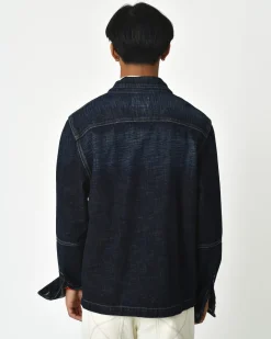 La Piscine Paris Veste en jeans asymétrique Ixos*Homme Blousons & Vestes