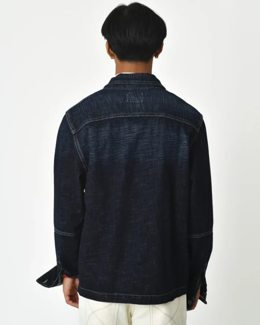 La Piscine Paris Veste en jeans asymétrique Ixos*Homme Blousons & Vestes