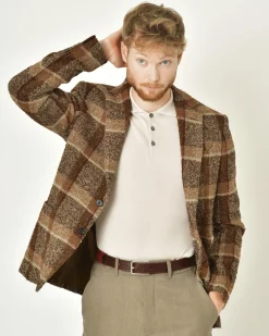 La Piscine Paris Veste en laine à carreaux Roda*Homme Blousons & Vestes