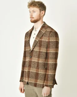 La Piscine Paris Veste en laine à carreaux Roda*Homme Blousons & Vestes