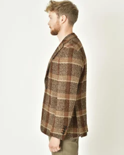 La Piscine Paris Veste en laine à carreaux Roda*Homme Blousons & Vestes