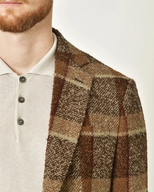 La Piscine Paris Veste en laine à carreaux Roda*Homme Blousons & Vestes
