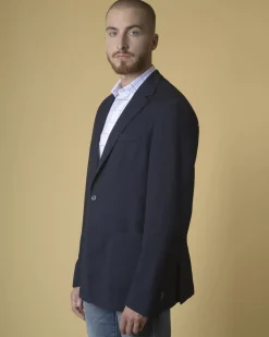 La Piscine Paris Veste en laine à imprimé jacquard Luca Roda*Homme Blousons & Vestes