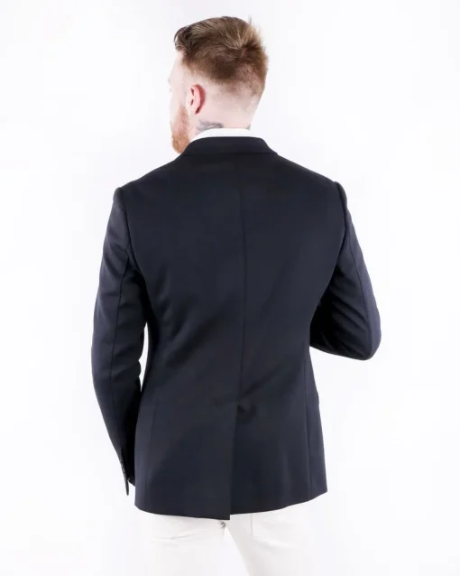 La Piscine Paris Veste en laine et soie à logo brodé Dolce & Gabbana*Homme Blousons & Vestes