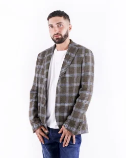 La Piscine Paris Veste en laine à carreaux Roda*Homme Blousons & Vestes