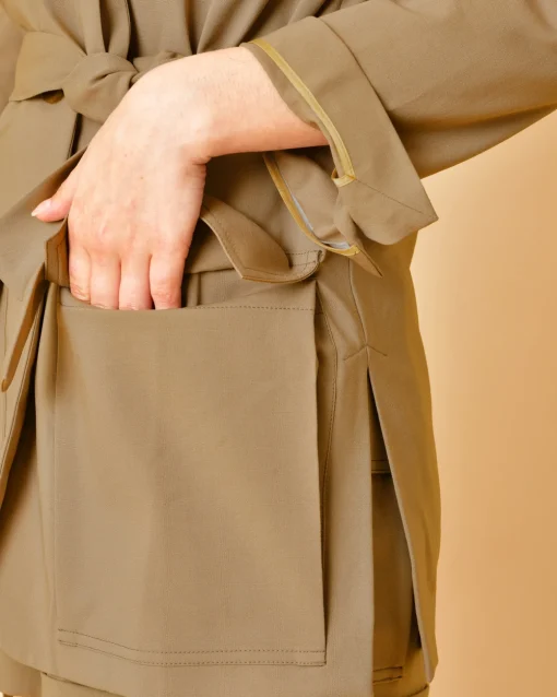 La Piscine Paris Veste en laine vierge à quatre poches Lorena Antoniazzi*Femme Blousons & Vestes