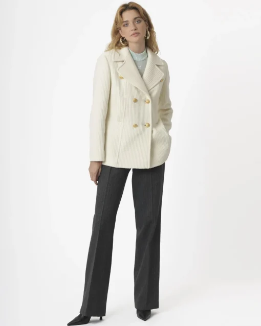 La Piscine Paris Veste en laine vierge côtelé Nora Gay*Femme Blousons & Vestes