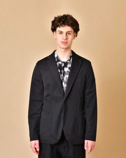 La Piscine Paris Veste en tissu élastiqué People Of Shibuya*Homme Blousons & Vestes