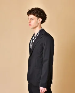 La Piscine Paris Veste en tissu élastiqué People Of Shibuya*Homme Blousons & Vestes
