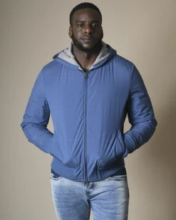 La Piscine Paris Veste en tissu technique à capuche Manzoni 24*Homme Blousons & Vestes