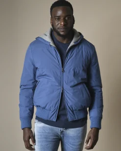 La Piscine Paris Veste en tissu technique à capuche Manzoni 24*Homme Blousons & Vestes