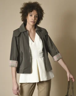 La Piscine Paris Veste en tissu technique à capuche Palto*Femme Blousons & Vestes