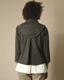 La Piscine Paris Veste en tissu technique à capuche Palto*Femme Blousons & Vestes