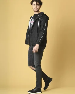 La Piscine Paris Veste en tissu technique à capuche Daniele Fiesoli*Homme Sportwear|Blousons & Vestes