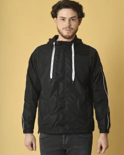 La Piscine Paris Veste en tissu technique à capuche Daniele Fiesoli*Homme Sportwear|Blousons & Vestes