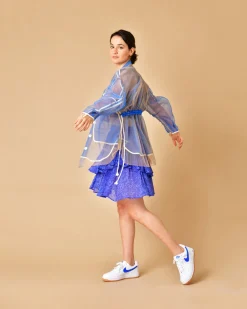 La Piscine Paris Veste en tulle transparente T-Coat*Femme Blousons & Vestes