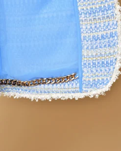 La Piscine Paris Veste en tweed à boutons perles Edward Achour*Femme Blousons & Vestes