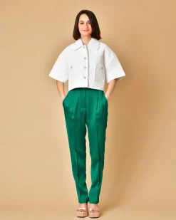 La Piscine Paris Veste en tweed à boutons strass Edward Achour*Femme Blousons & Vestes