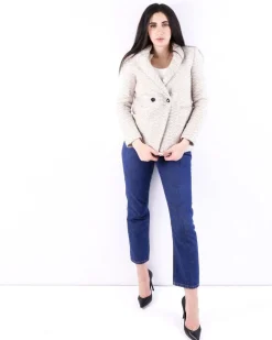 La Piscine Paris Veste en tweed lamé Momoni*Femme Blousons & Vestes