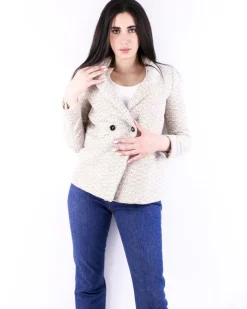 La Piscine Paris Veste en tweed lamé Momoni*Femme Blousons & Vestes