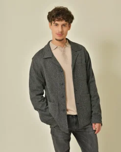 La Piscine Paris Veste en viscose mélangée bicolore A.T.P.CO*Homme Blousons & Vestes