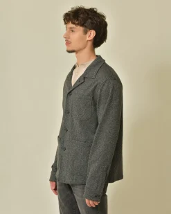 La Piscine Paris Veste en viscose mélangée bicolore A.T.P.CO*Homme Blousons & Vestes
