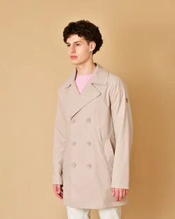La Piscine Paris Veste imperméable à double boutonnage People Of Shibuya*Homme Blousons & Vestes