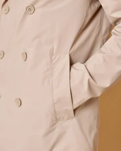La Piscine Paris Veste imperméable à double boutonnage People Of Shibuya*Homme Blousons & Vestes