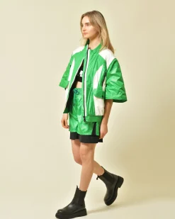 La Piscine Paris Veste imperméable à manches courtes Malloni*Femme Blousons & Vestes
