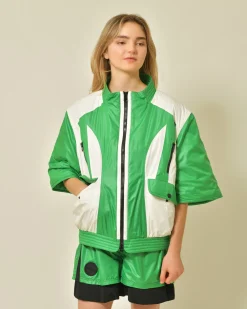 La Piscine Paris Veste imperméable à manches courtes Malloni*Femme Blousons & Vestes