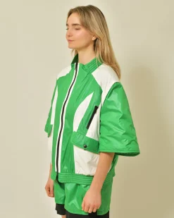 La Piscine Paris Veste imperméable à manches courtes Malloni*Femme Blousons & Vestes