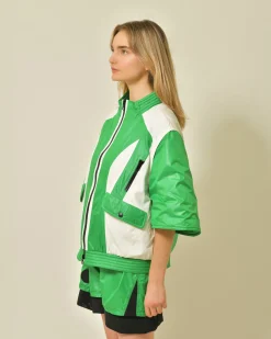 La Piscine Paris Veste imperméable à manches courtes Malloni*Femme Blousons & Vestes