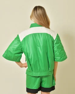 La Piscine Paris Veste imperméable à manches courtes Malloni*Femme Blousons & Vestes