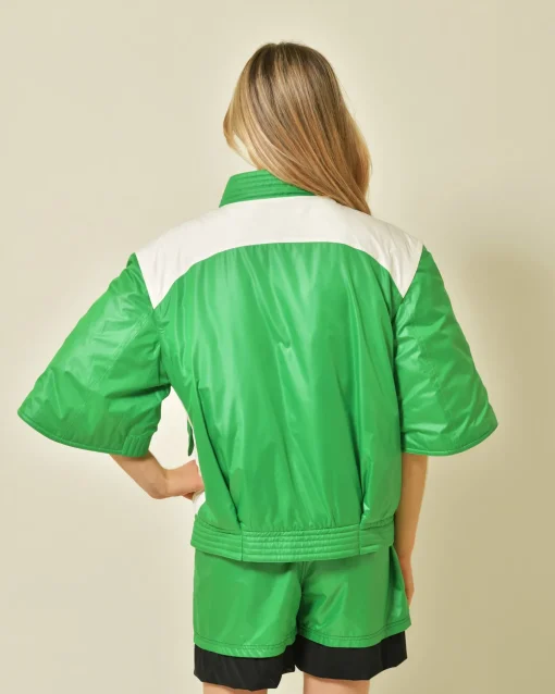 La Piscine Paris Veste imperméable à manches courtes Malloni*Femme Blousons & Vestes