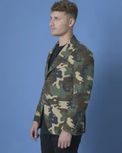 La Piscine Paris Veste à imprimé camouflage Gabriele Pasini*Homme Blousons & Vestes