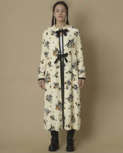 La Piscine Paris Veste Kimono en velours à imprimé Forte Forte*Femme Blousons & Vestes