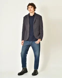 La Piscine Paris Veste laine vierge à imprimé chevron Roda*Homme Blousons & Vestes