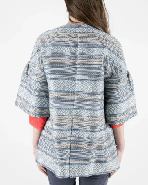 La Piscine Paris Veste léger en coton à motif ethnique Purotatto*Femme Blousons & Vestes