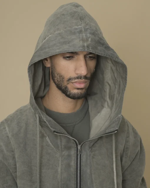 La Piscine Paris Veste longue à capuche Lost & Found*Homme Blousons & Vestes